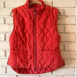 Leony diamond quilted corduroy equestrian vest